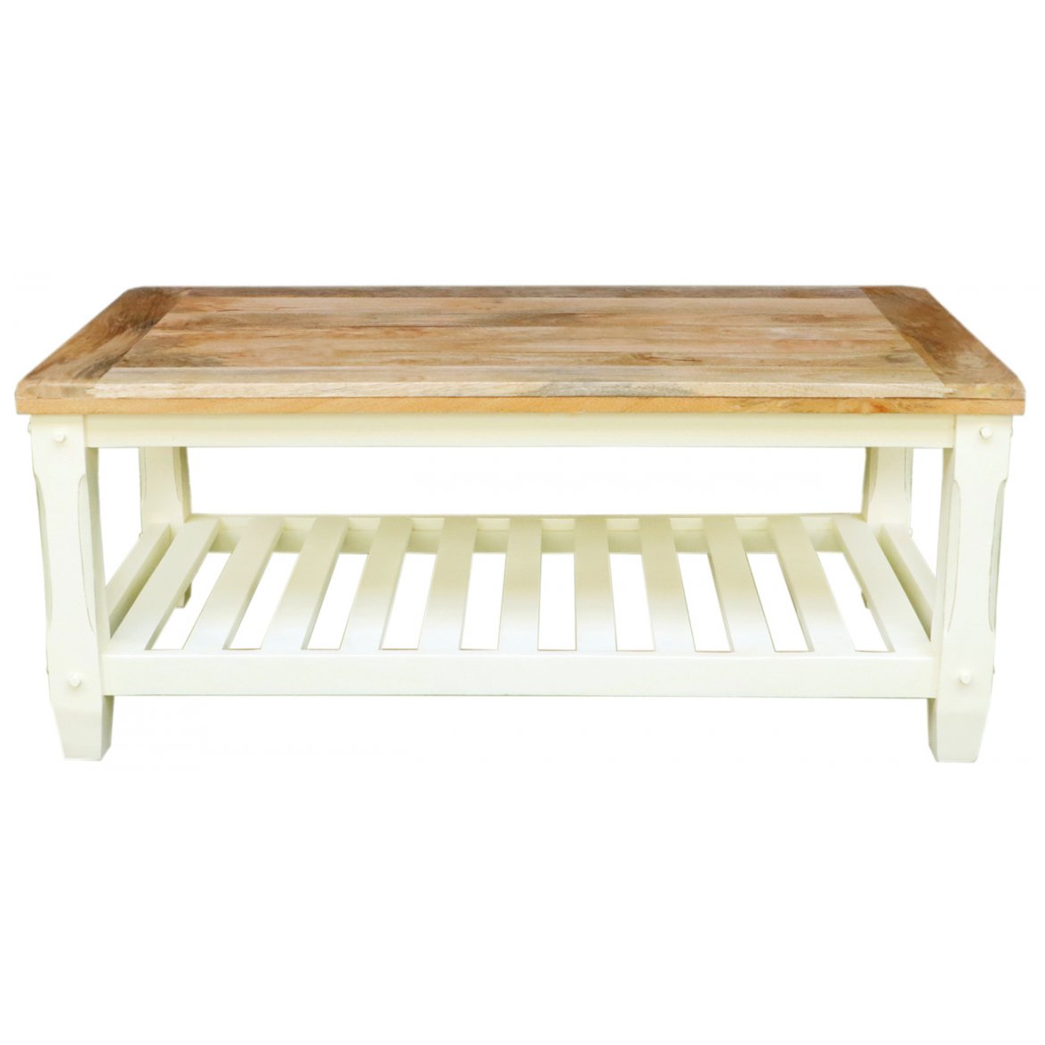 Levně Konferenční stolek 110x45x60 Dhari z mangového dřeva